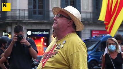 Crits de llibertat a la Plaça Sant Jaume