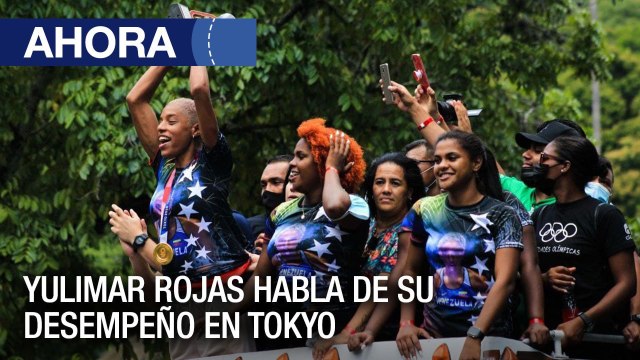 Medallista Olímpica Venezolana Yulimar Rojas ofrece rueda de prensa - #15Sep - Ahora
