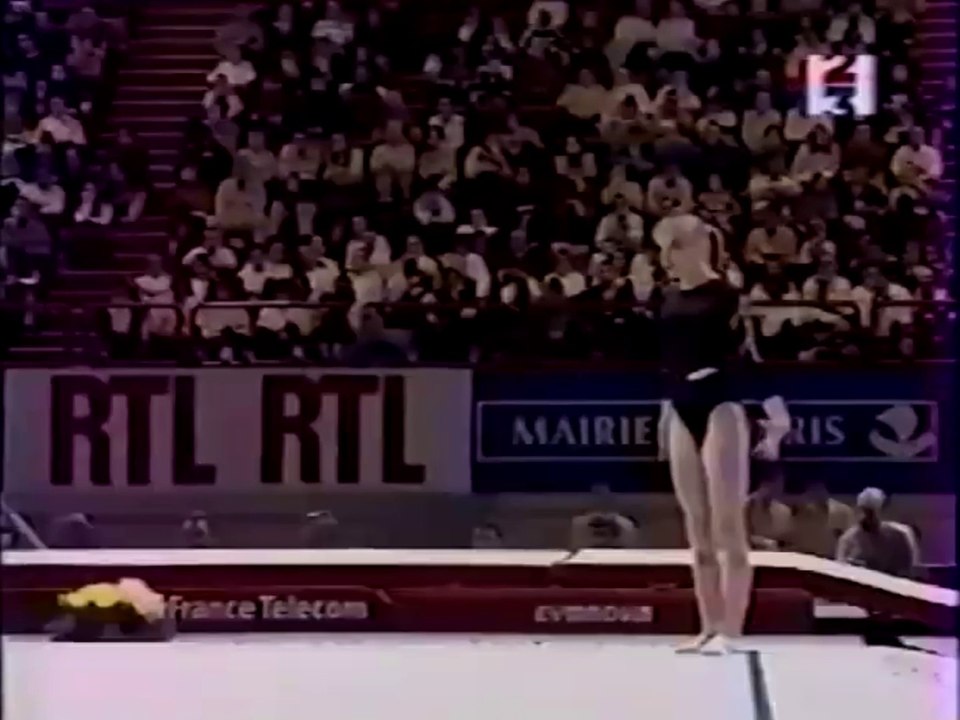 Simona Amanar - FX EF - 1999 Internationaux France Telecom
