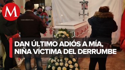 Velan a Mía, menor de 3 años encontrada entre los escombros del Cerro del Chiquihuite