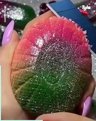 Satisfying soap ASMR Tbh I could watch these all day  