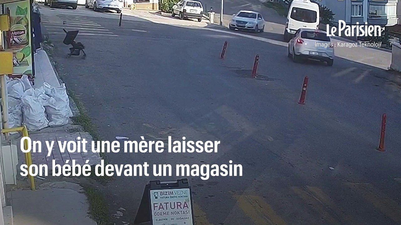 En Turquie, la course folle d’une poussette hors de contrôle
