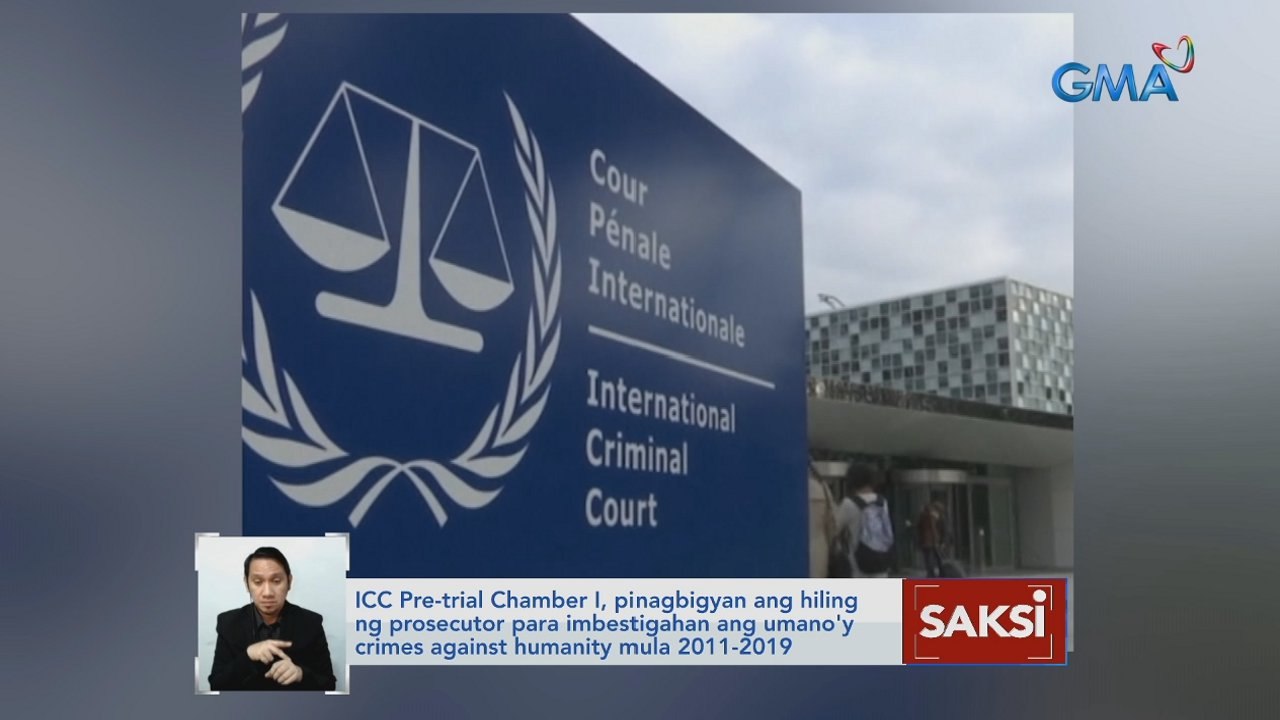 ICC Pre-trial Chamber I, pinagbigyan ang hiling...