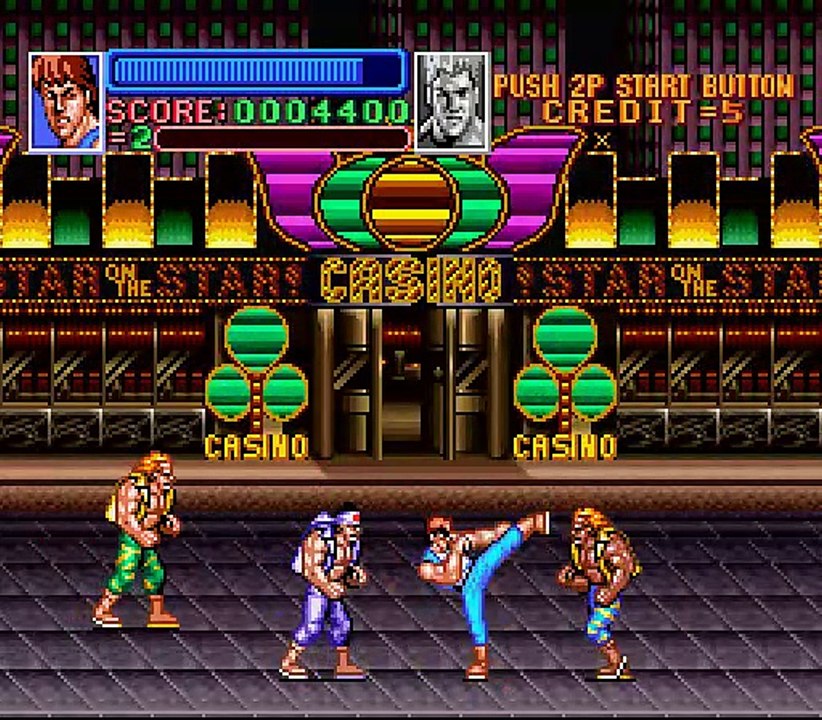 Super Double Dragon online multiplayer - snes