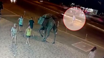 (ANTALYA - ÖZEL - foto eklendi) Motosikletin çarpıp metrelerce sürüklediği Alman turist hayatını kaybetti
