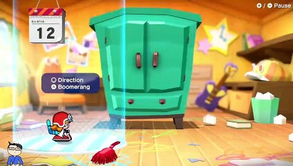 (SWITCH) WarioWare Get It Together! - 01 - Let's give this a shot! pt1