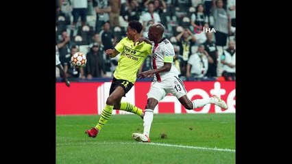 Beşiktaş - Borussia Dortmund maçından kareler -1-