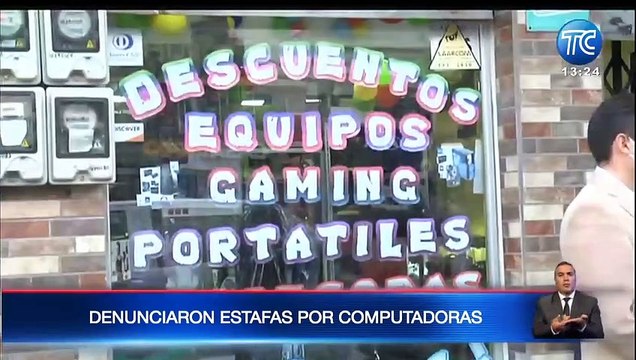 Denuncia estafa en la compra de computadoras
