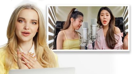 Dove Cameron Watches Fan Covers on YouTube - Part 2
