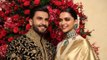 Deepika and Ranveer's Royal Reception at Bangalore |Ranveer complementing Deepika with a flying Kiss