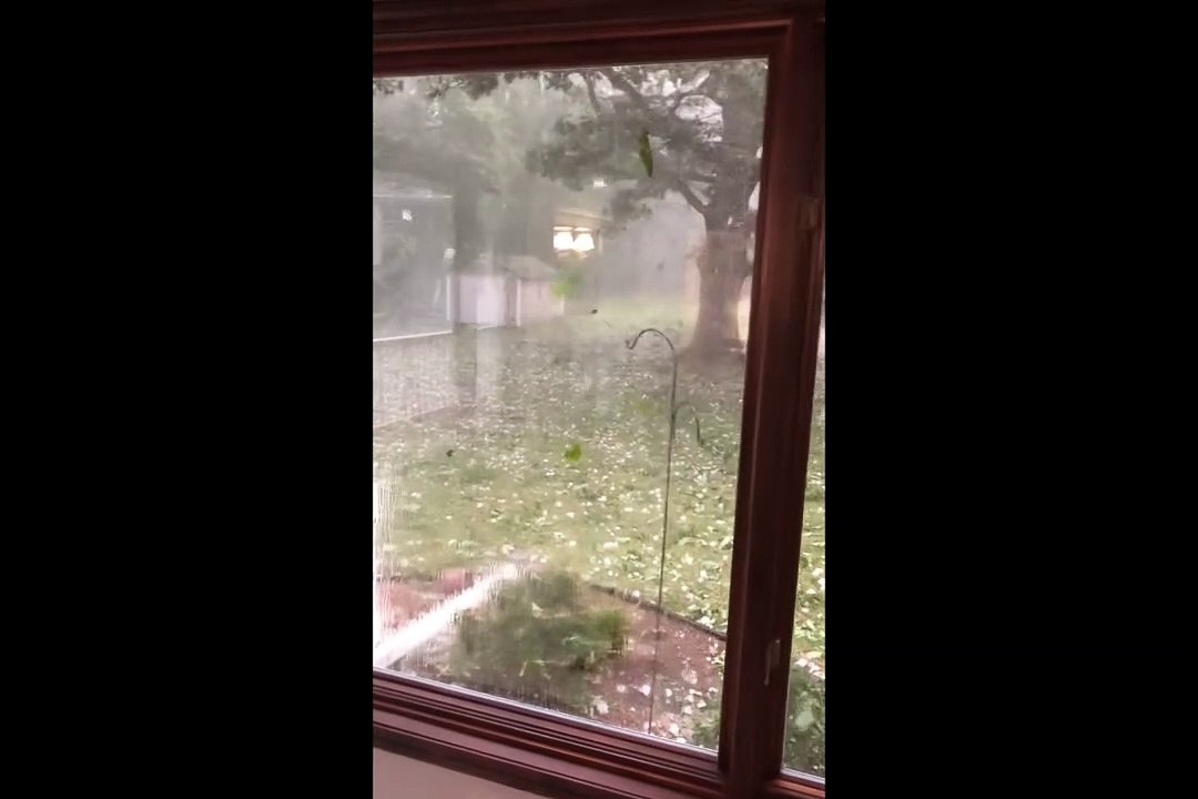 Baseball-Sized Hailstorm in Michigan