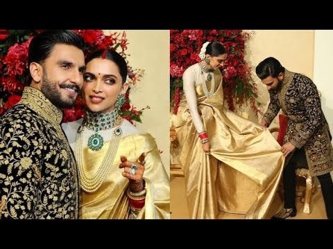 Deepika and Ranveer's reception | Deepika Padukone wore a Silk Kanjeevaram Saree gifted by her Mom