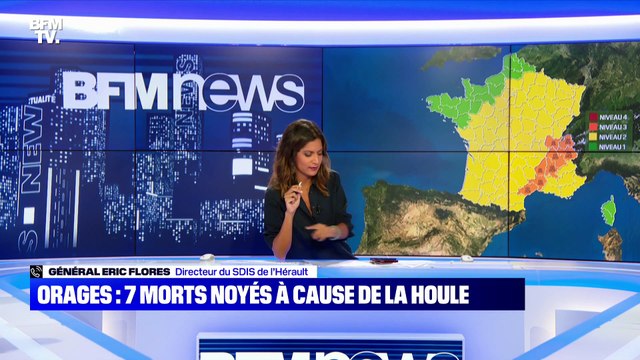 Orages: 7 morts noyés à cause de la houle - 15/09