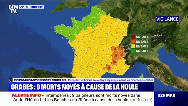 Bouches-du-Rhône: Avec les conditions actuelles, la mer Méditerranée elle peut être très dangereuse , selon le commandant Coutarel