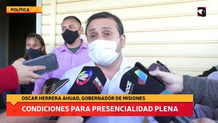 Condiciones para presencialidad plena