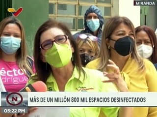 Misión Venezuela Bella avanza en la desinfección de espacios en Petare para el regreso a clases