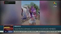 Mexico: Yaqui people demand the appearance of the tribe members alive