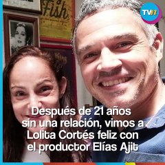 Lolita Cortés estrena novio ¡tras 21 años sin una relación!
