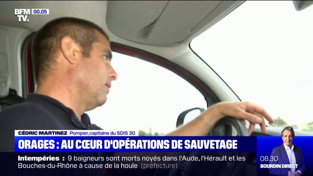 Gard: les pompiers toujours mobilisés face aux intempéries