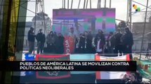 teleSUR Noticias 17:30 15-09: Pueblos de América Latina rechazan políticas neoliberales