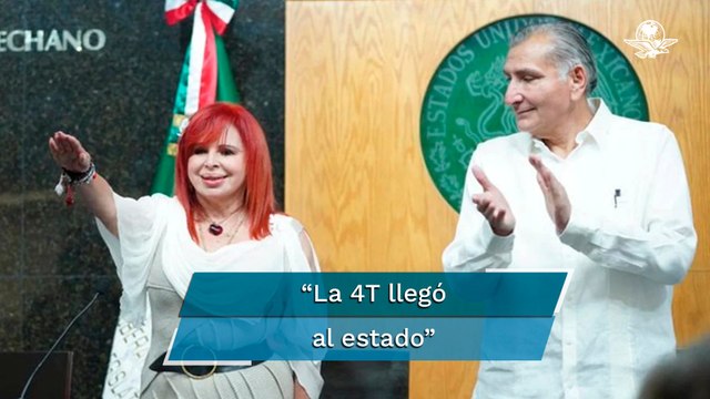 Layda Sansores jura como gobernadora en Campeche; “se acabó la robadera”, promete