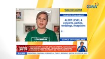 Davao City Mayor Sara Duterte, nanawagan na suportahan ang desisyon ng kanyang amang si Pres. Duterte sa pagtakbong VP | UB