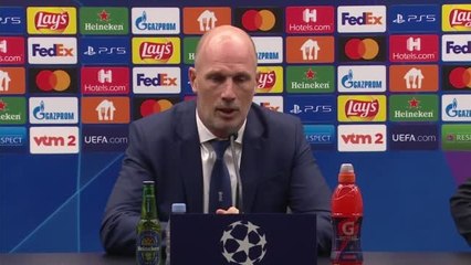 Gr. A - Clement : "Un match historique pour le peuple de Bruges"