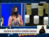 Dra. Elzy Bastidas explica el desarrollo de productos a base de nanopartículas antimicrobianas
