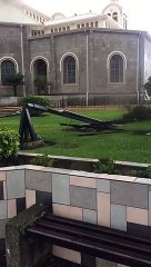 Torbellino en Cartago: Casas destechadas y misas canceladas en la Basílica