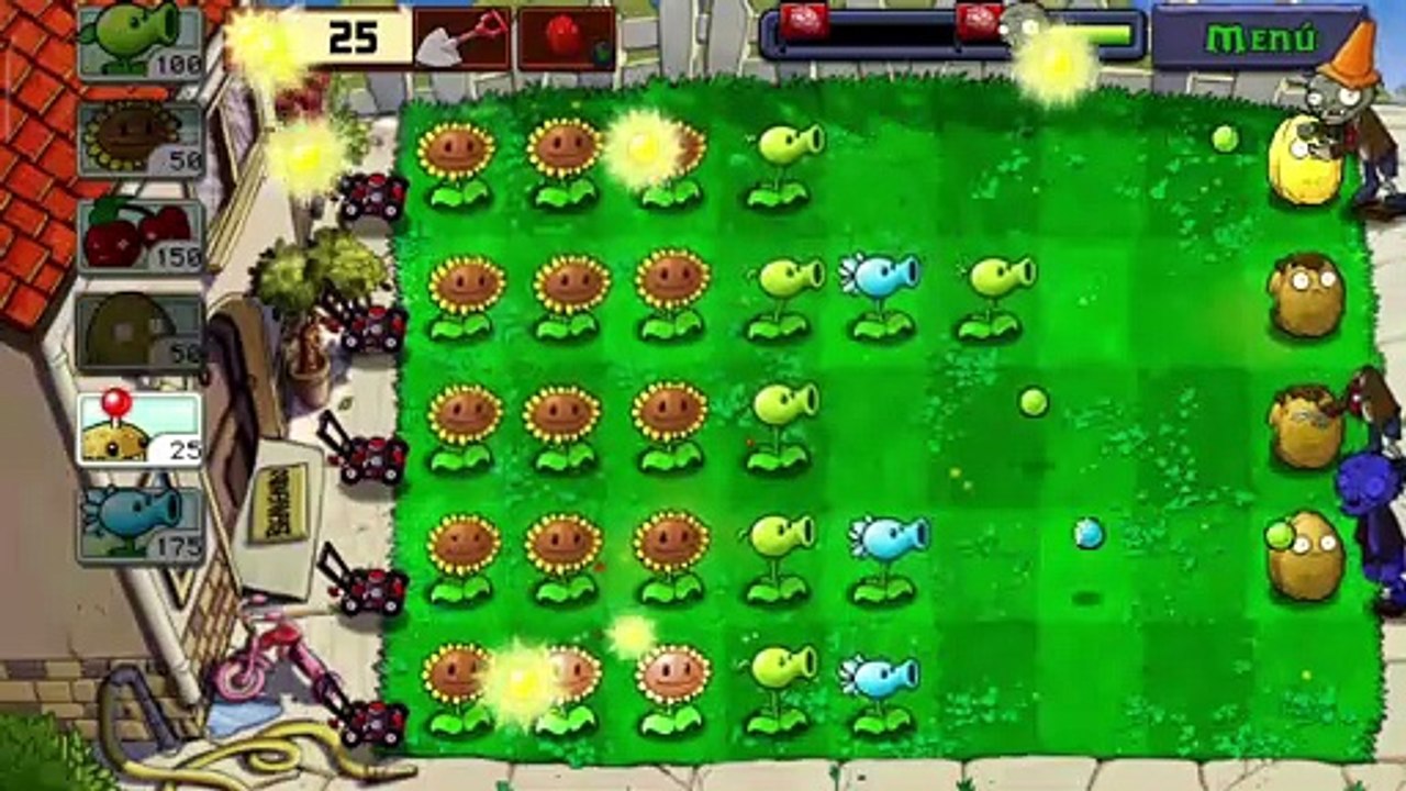 #7 Plantas Contra Zombis Free Aventura Dia Nivel 7 / Consigo la Planta Carroñivora / Android