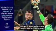Ancelotti and Inzaghi praise Courtois as Real beat Inter