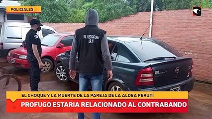 El choque y la muerte de la pareja de la aldea Perutí tendría como responsables a una banda dedicada al tráfico ilegal en la frontera