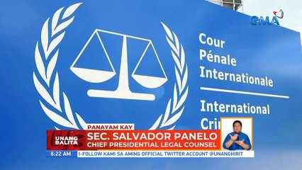 Panayam kay Sec. Salvador Panelo, Chief Presidential Legal Counsel | UB