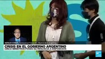 Informe desde Buenos Aires: funcionarios del Gobierno argentino renunciaron a sus cargos