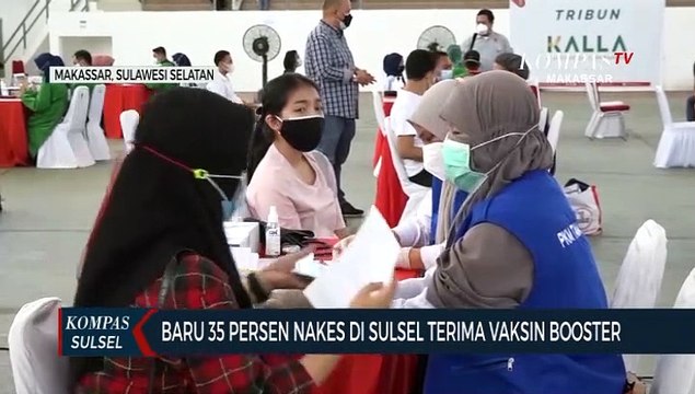 Baru 34,98 Persen Nakes Di Sulsel Terima Vaksin Dosis Ketiga