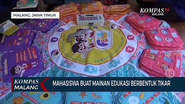 Keren!!! Mahasiswa Ciptakan Mainan Edukasi Bahasa Inggris Berbentuk Tikar