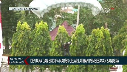 Denjaka dan Brigif 4 Marinir/Bs Gelar Latihan Pembebasan Sandera
