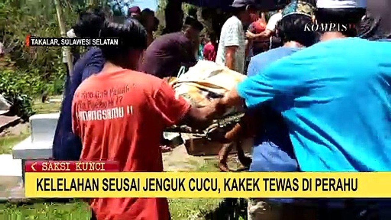 Kelelahan Seusai Jenguk Cucu, Kakek Tewas di Perahu Miliknya