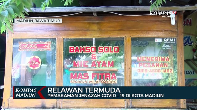 Relawan Termuda Pemakaman Jenazah Covid 19 di Kota Madiun