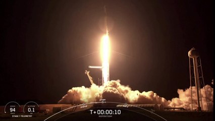 스페이스X, 발사 성공...민간인 4명 첫 우주관광 / YTN