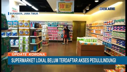 Supermarket Lokal Masih Dalam Proses Mendapat Akses PeduliLindungi