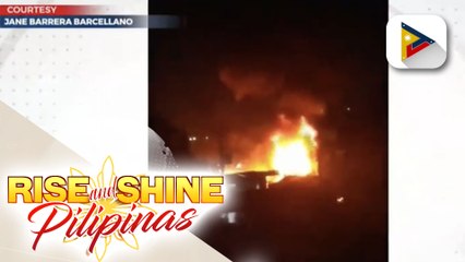 Sampung bahay sa isang compound sa Taguig, natupok ng apoy; Apat na pamilya, nawalan ng tirahan