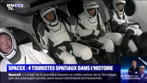 Décollage réussi cette nuit pour la première mission spatiale touristique de SpaceX