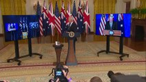 Pacto de defensa de Estados Unidos, Reino Unido y Australia para contrarrestar el poder chino