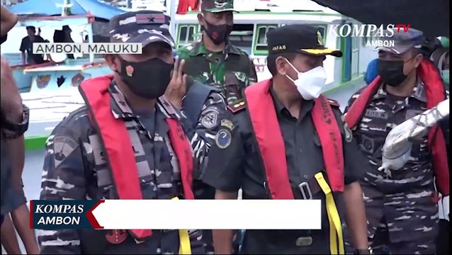 Vaksinasi Nahkoda Dan ABK Kapal Di Teluk Ambon