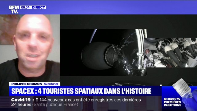 Encore deux ou trois ans et ça devrait être bon : Philippe Croizon se confie sur BFMTV sur son premier voyage dans l'espace