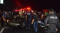 Lastiği patlayan otomobil faciaya neden oldu: 3 ölü, 3 yaralı