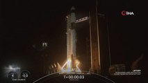 3 Günlük uzay seyahati için Spacex roketi fırlatıldı