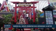 Baron Hill, Wisata Jembatan Kaca Sepanjang 43 Meter di Tegal