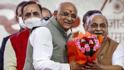 Swearing-In ceremony of the Gujarat cabinet today